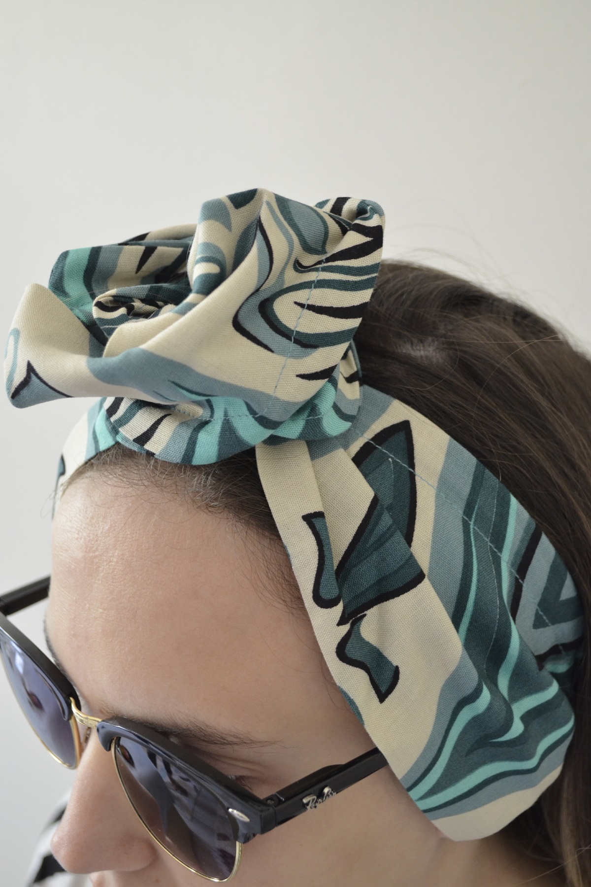 Telli Saç Bandanası - Drops Pattern - Görsel 2