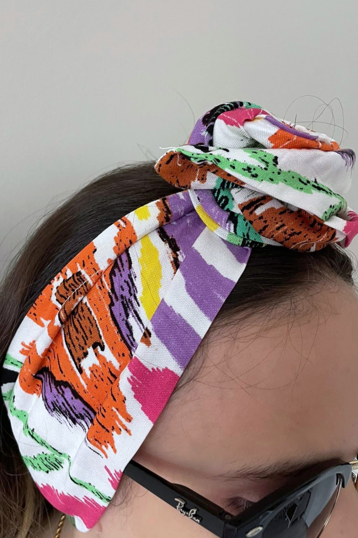Telli Saç Bandanası - Summer Color - Görsel 2