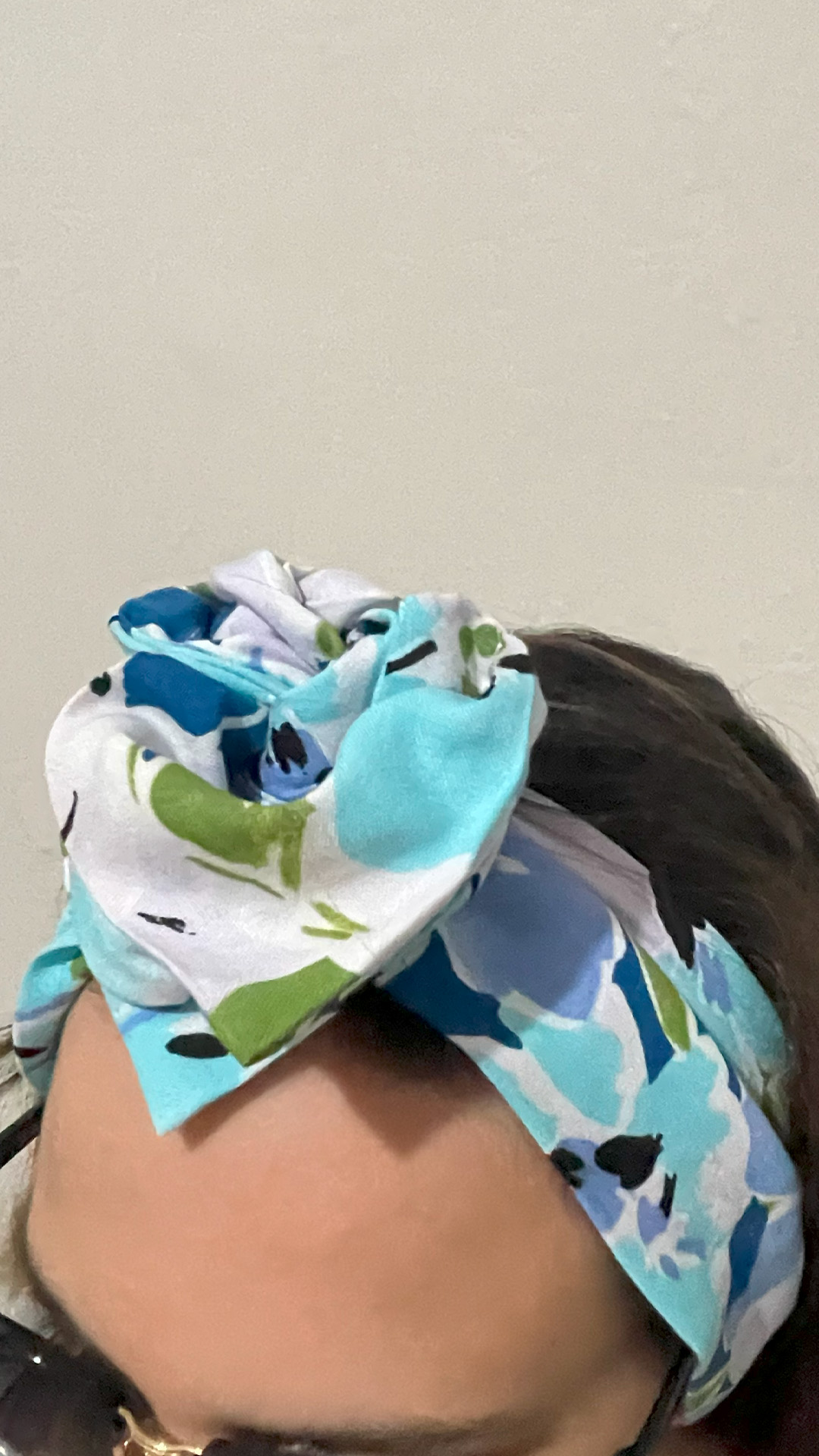 Telli Saç Bandanası - Blue Dreams - Görsel 2